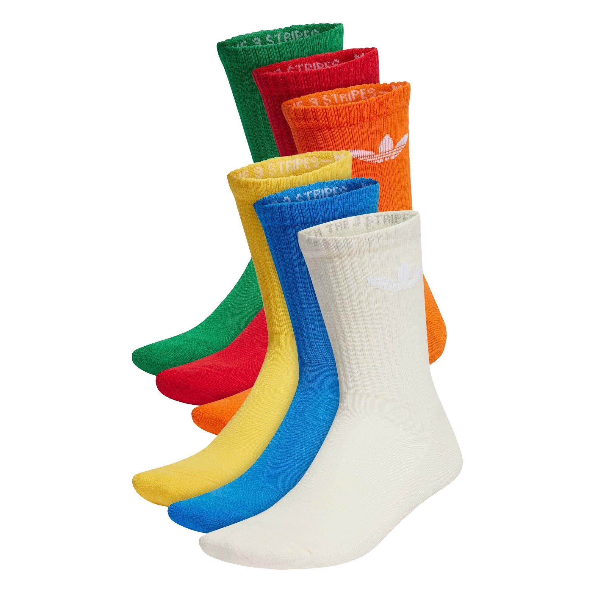 adidas Originals Socken TREFOIL CUSHION CREW SOCKEN, 6 PAAR (1-Paar)
