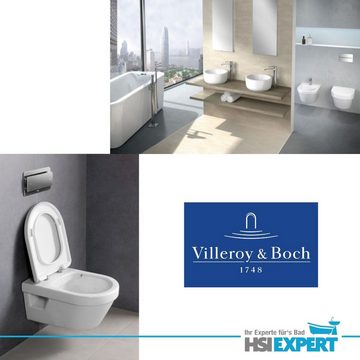 TECE Vorwandelement WC TECE Spülkasten Villeroy Boch WC spülrandlos, Spar-Set