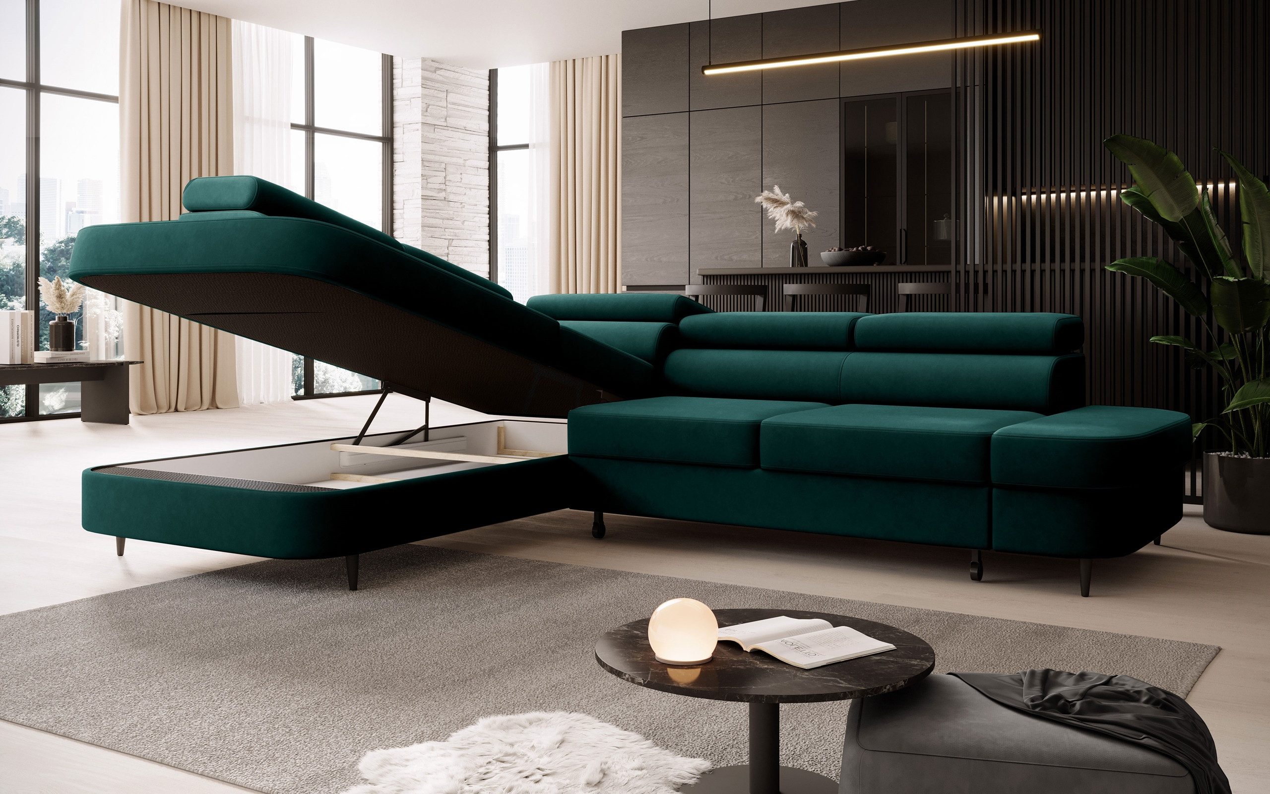 NEXT COLLECTION Ecksofa Priam L, Verstellbare günstig online kaufen