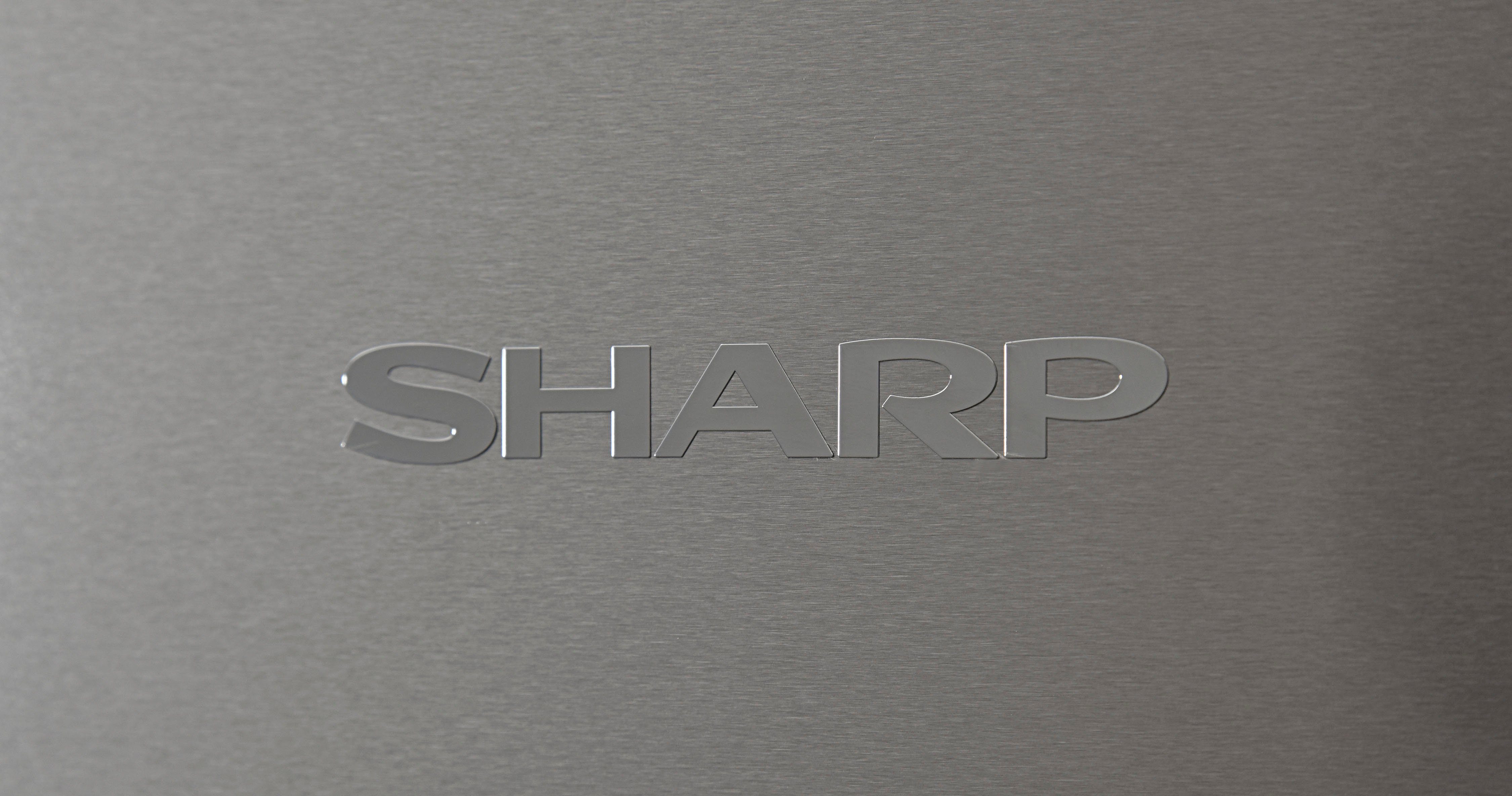 Sharp 201 cm cm hoch, Kühl-/Gefrierkombination SJ-NBA32DMXPB-EU, breit 59,5
