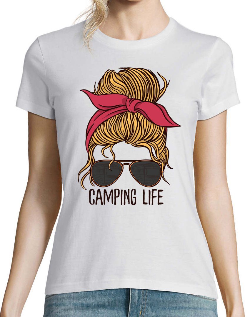 Youth Designz T-Shirt Camping Life Damen günstig online kaufen