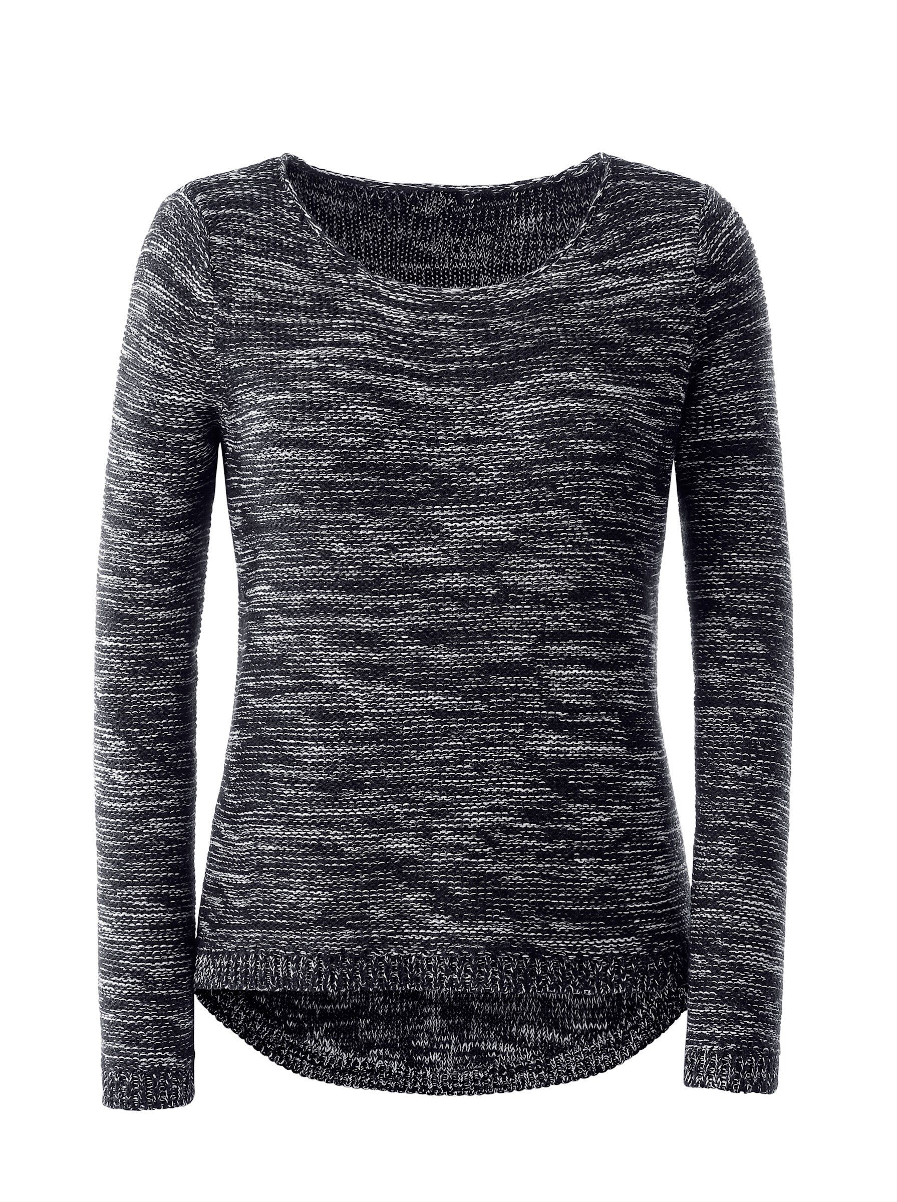 Witt Strickpullover Pullover Langarm Links-Strick
