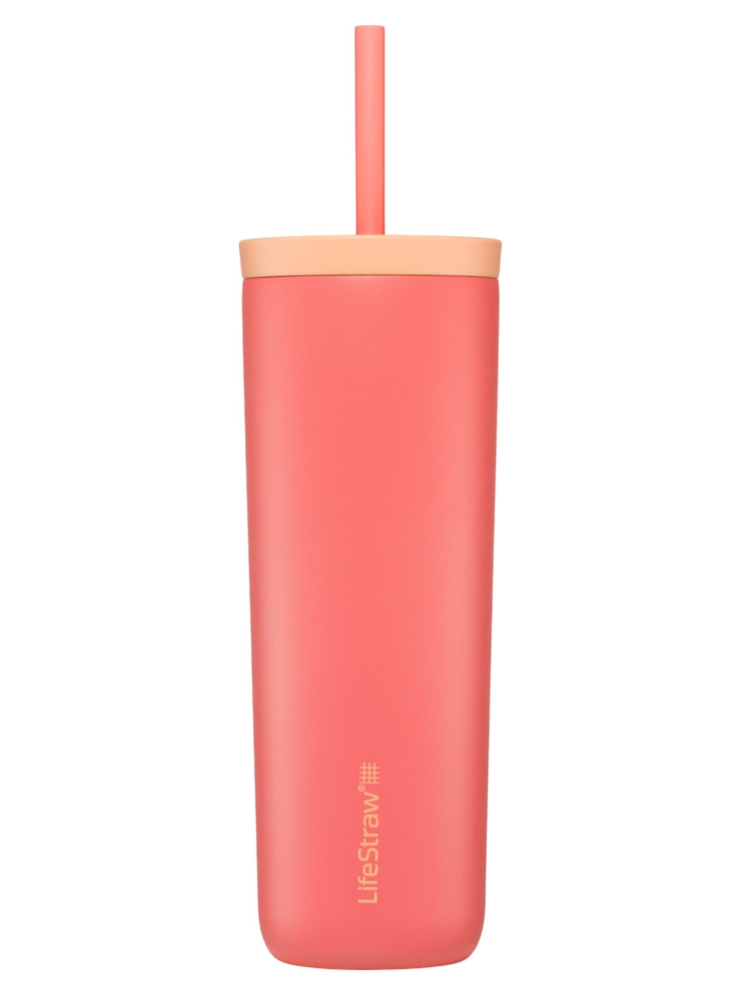LifeStraw Trinkflasche Thermobecher Go Steel Tumbler Isolierter aus Edelstahl, mit