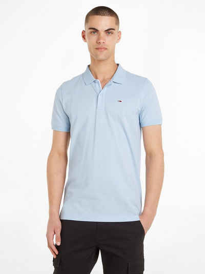 Tommy Jeans Poloshirt TJM SLIM PLACKET POLO Piqué mit Polokragen