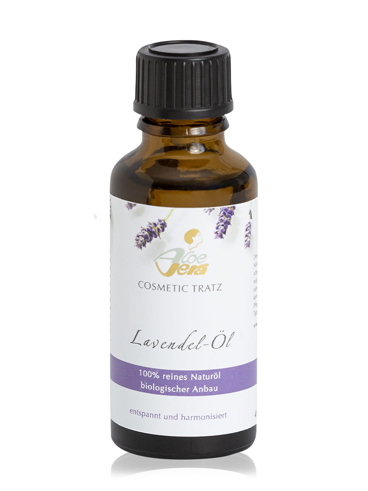 Aloe Vera Cosmetic Tratz Körperöl Lavendel Öl SPA PFLEGEÖLE, 1-tlg., 100% reinem ätherischen ÖL, harmonisierend und ausgleichend