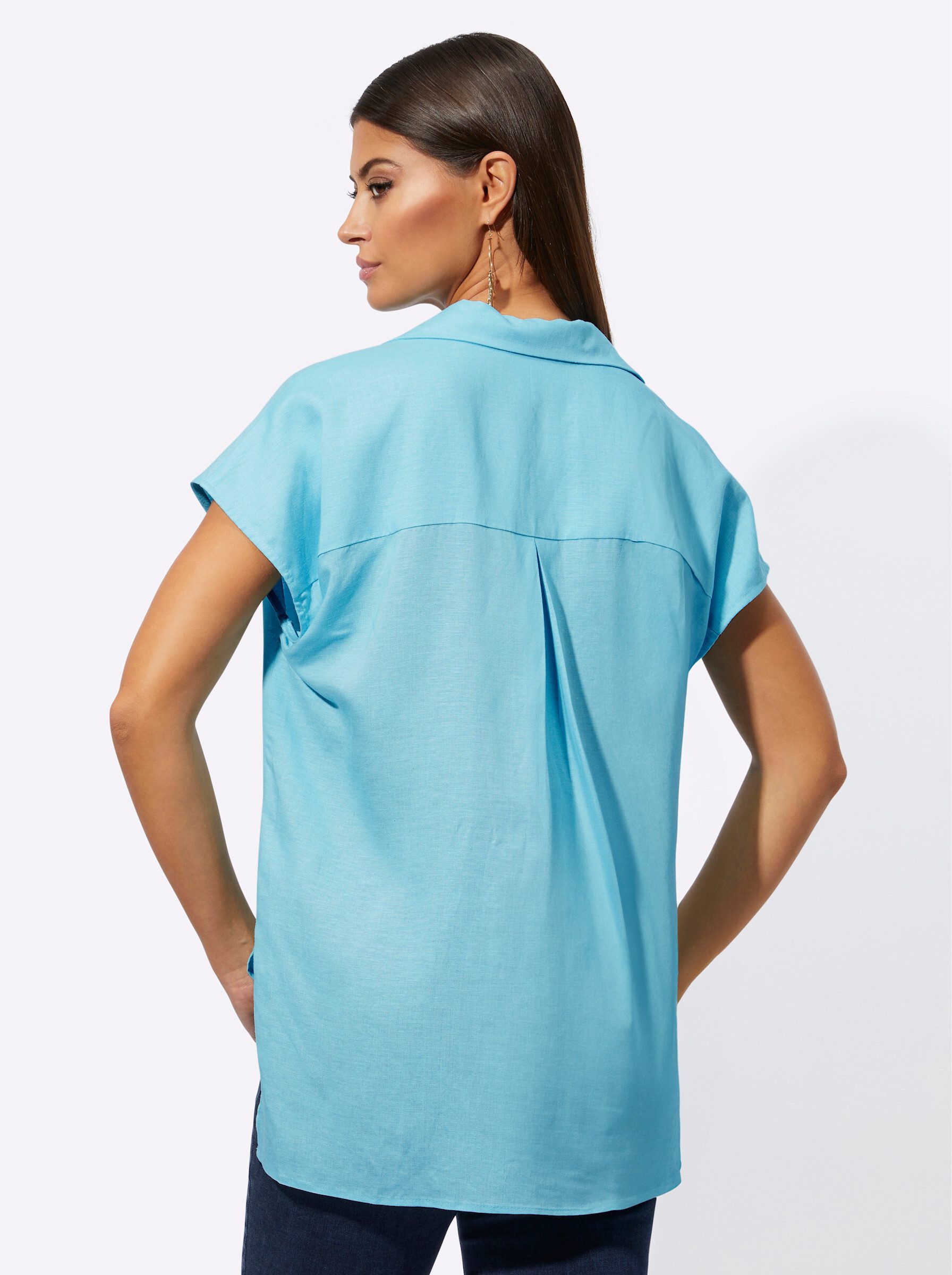 creation L Klassische Bluse Kurzarmbluse günstig online kaufen