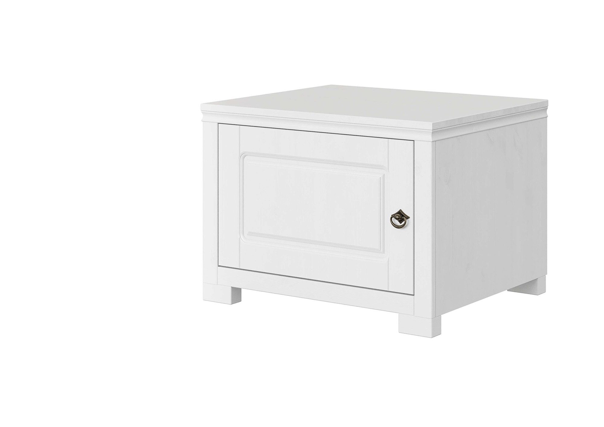 OTTO home Beistellschrank Gotland, Schrankmodulsystem, einzeln oder mit der Serie kombinierbar (H/B/T ca. 60/60/52 oder ca. 44/60/52) massive Kiefer, variabel einsetzbar, auch für Dachschrägen