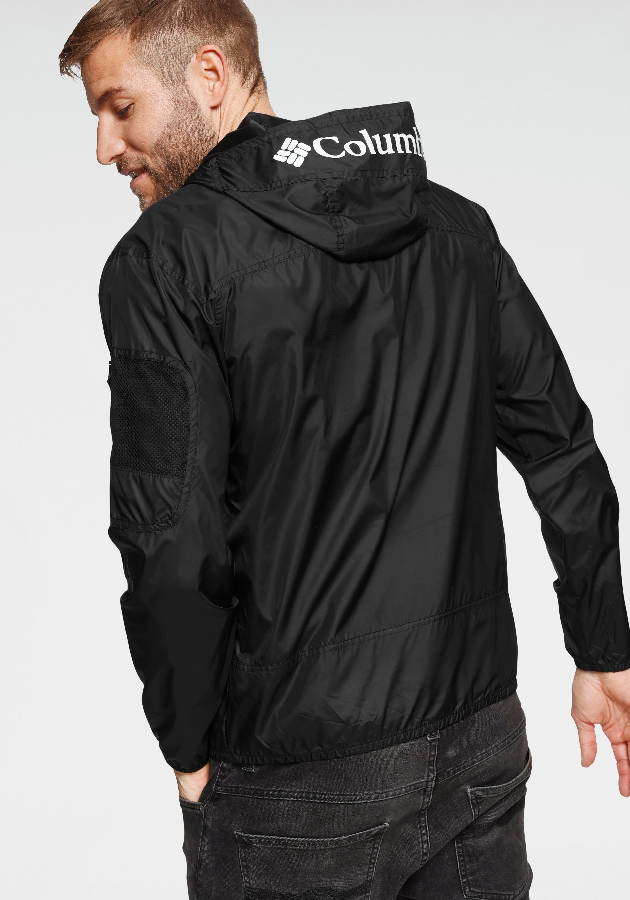 schwarz Windbreaker Columbia CHALLENGER