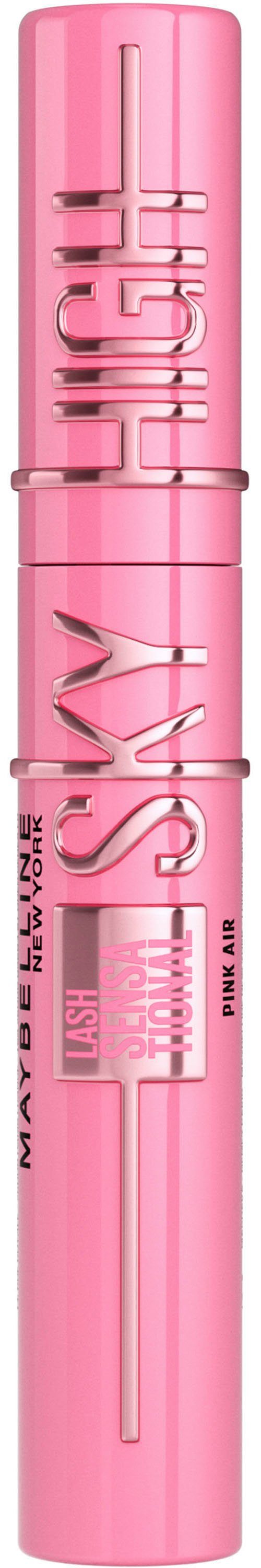 MAYBELLINE NEW YORK Mascara LASH SENSATIONAL SKY HIGH, schafft volles Volumen und extreme Länge