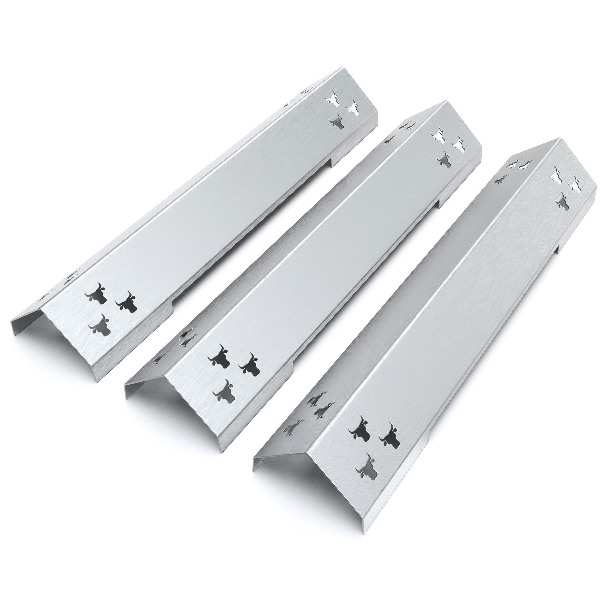 tuning-art Grillerweiterung GA04 Brennerabdeckung V2A für Burnhard Fred Basic & Big Fred Deluxe