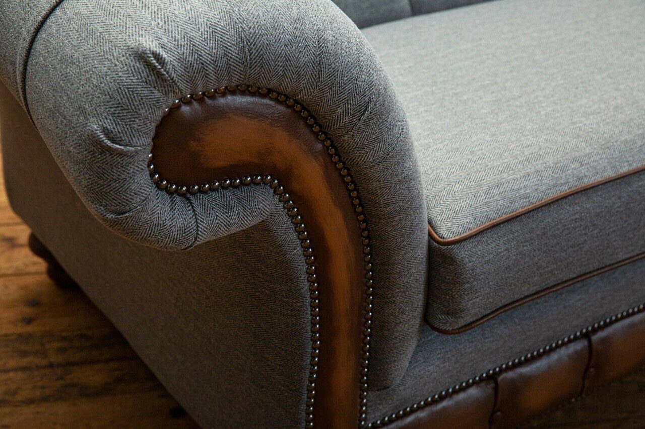 JVmoebel Chesterfield-Sofa, Chesterfield 265 Couch Sitzer Design 4 Sofa Sofa cm