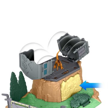 Mattel® Actionfigur Jurassic World Minis: Gigantosaurus Rampage Spielset