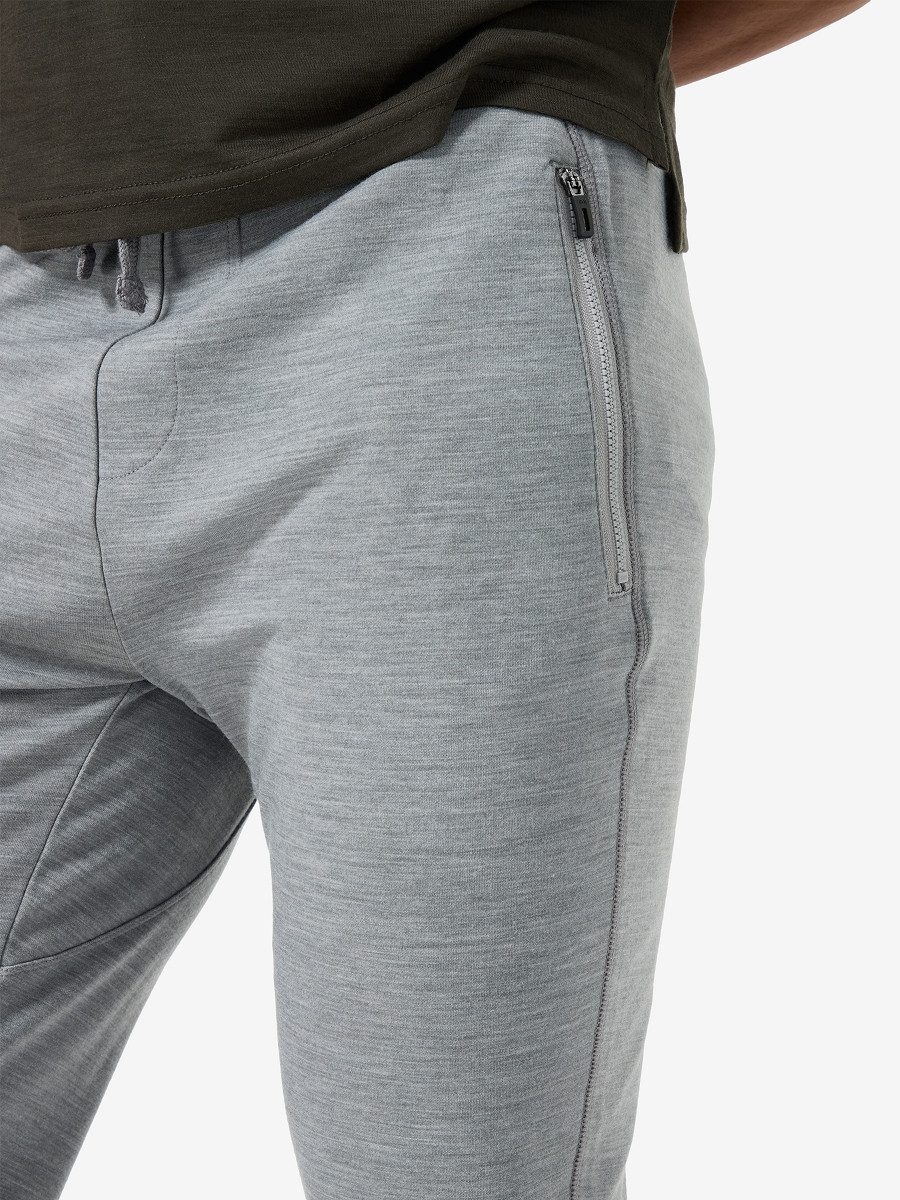 SUPER.NATURAL Jogginghose Merino Hose M EVERYDAY SWEATPANTS bequemer Merino-Materialmix