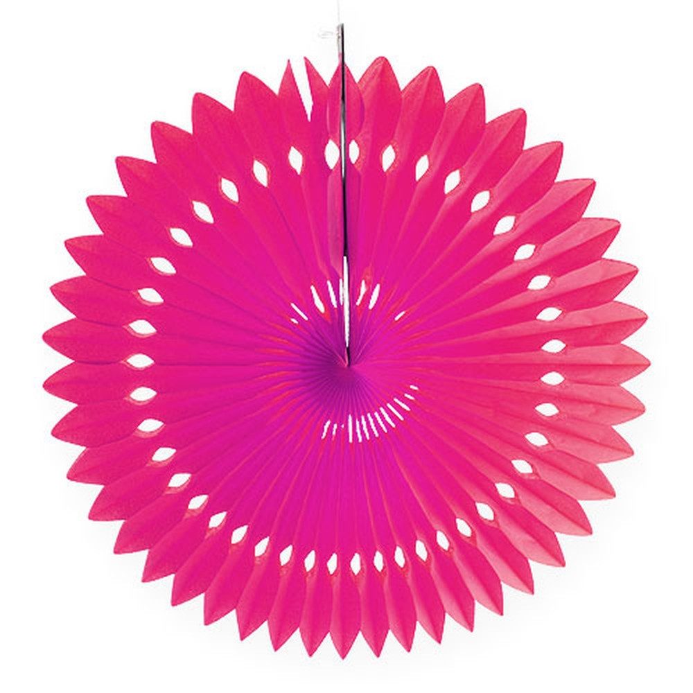 HALBACH Dekofigur Party-Deko Wabenpapier Blume Pink günstig online kaufen