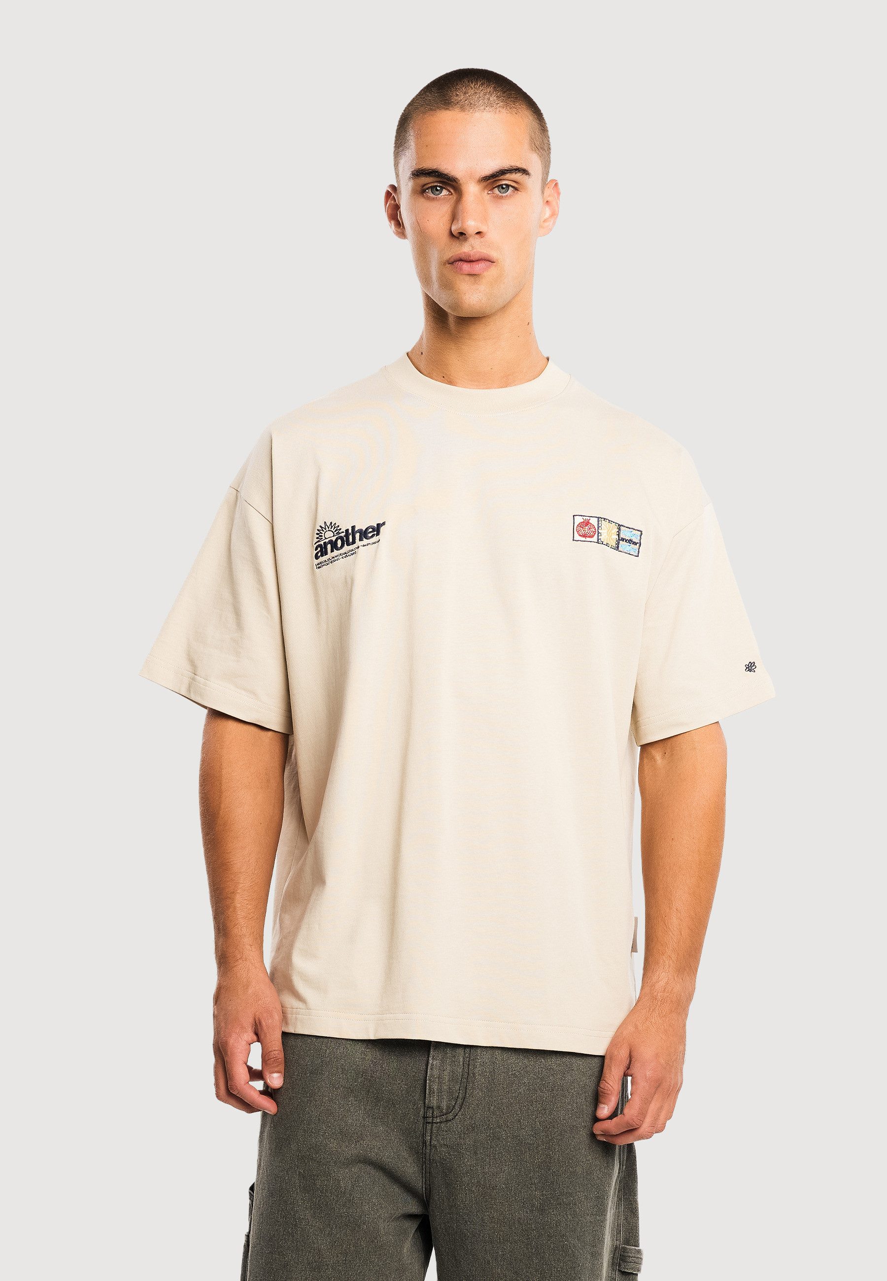 Another Cotton Lab T-Shirt Another Cotton Lab Coastal Afterhours T-Shirt (1-tlg) – Bild 3 von 5