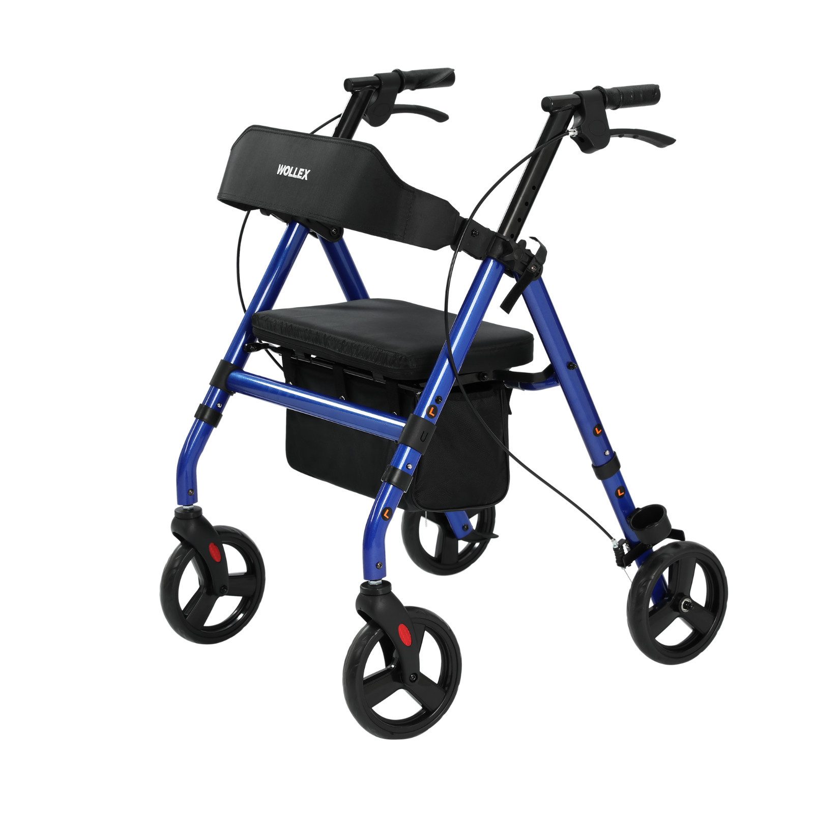 smartEC Rollator maxErgo Rollator Gehhilfe Outdoor Indoor zugelassen als Medizinprodukt