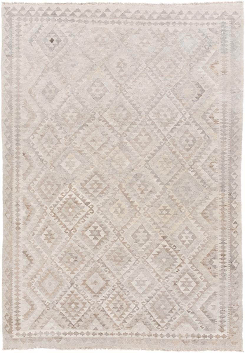 Orientteppich Kelim Moderner rechteckig, Heritage mm Trading, 201x297 Orientteppich, Afghan Höhe: Nain 3 Handgewebter
