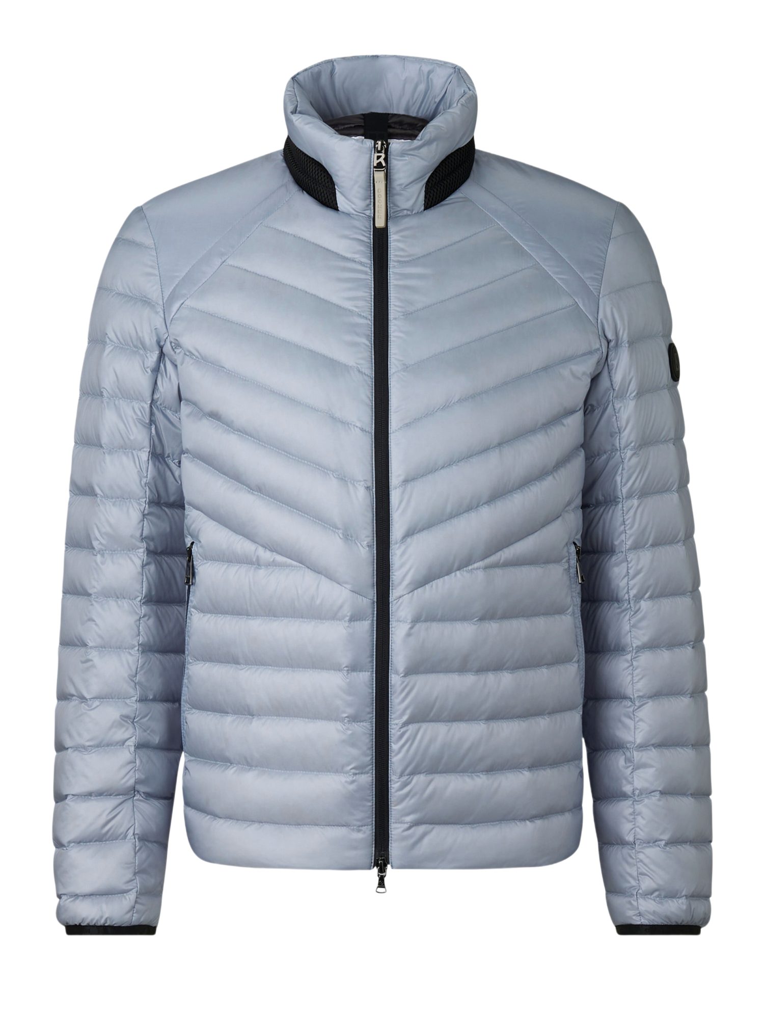 BOGNER Outdoorjacke grau,Outdoor,Polyamid,Unifarben,Stehkragen,Lang,Regular Fit