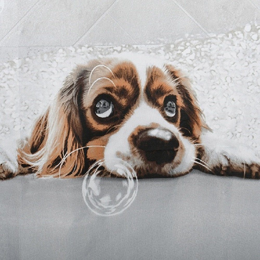 MSV Duschvorhang DOGGY BATH Breite 180 günstig online kaufen