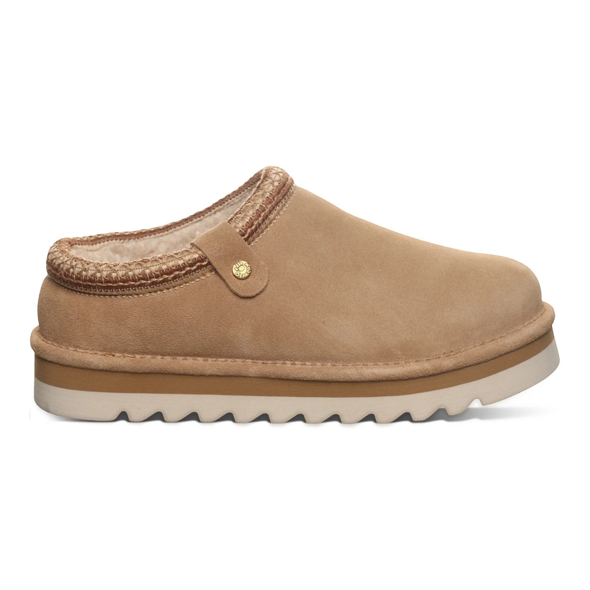Bearpaw Calista (Veloursleder) braun Damen Hausschuh