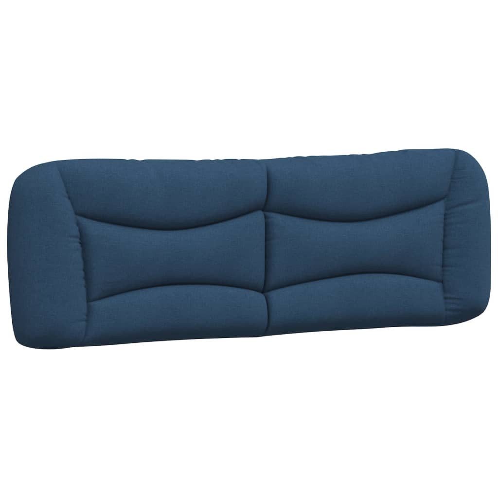 vidaXL Kopfteil Kopfteil-Kissen "Hvar" Blau 160 günstig online kaufen