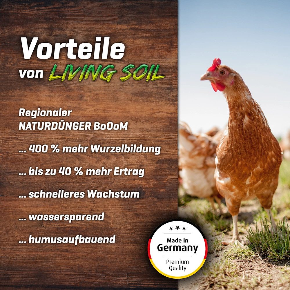 Plant Booom Langzeitdünger Chicken Shit Living günstig online kaufen