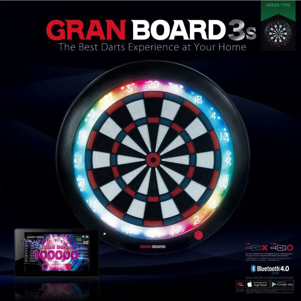 Dartscheibe Elektronische Soft-Tip-Dartscheibe mit Spiel-App, geräuscharm