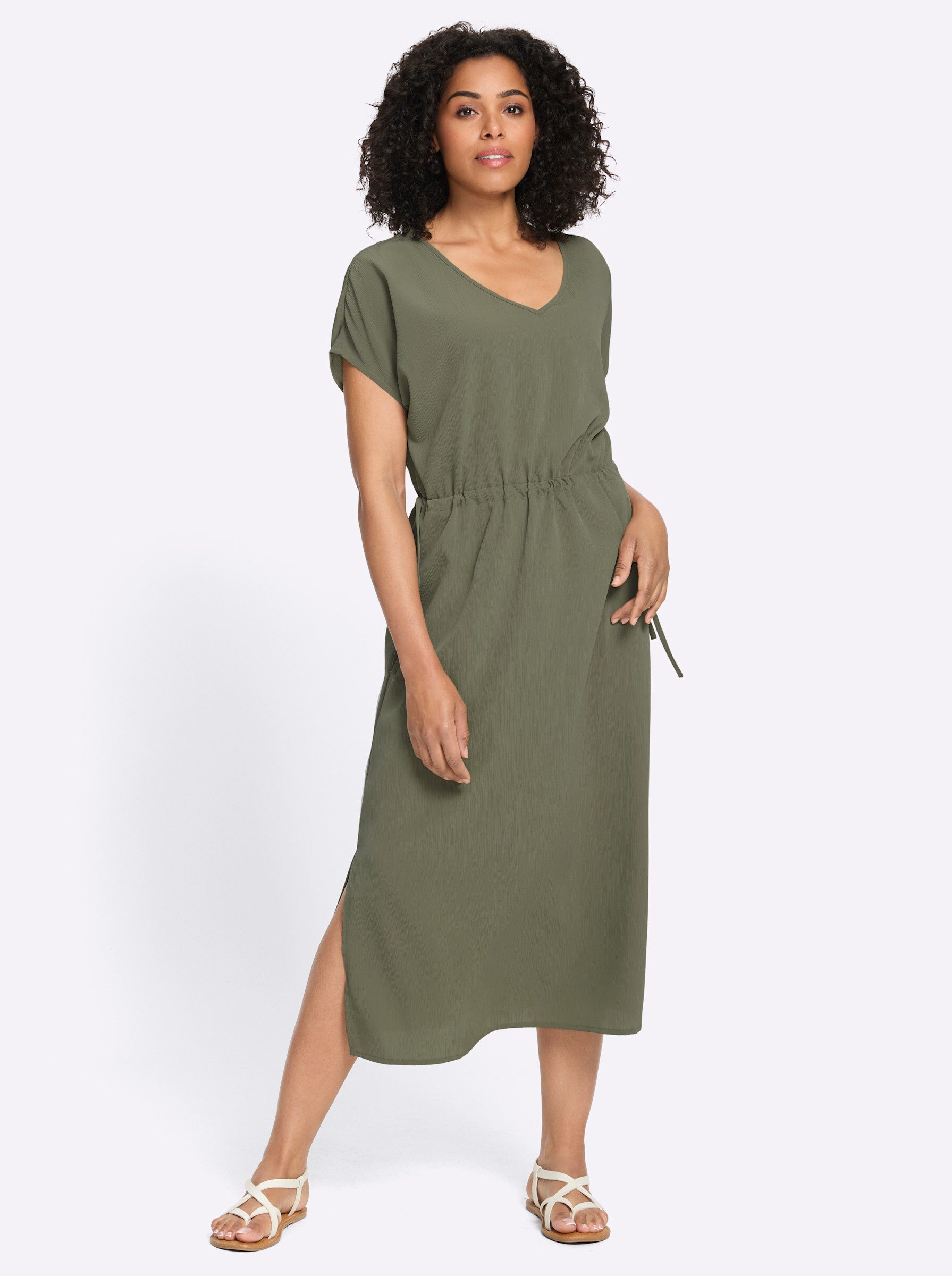 Sieh an! Etuikleid Kleid Kurzarm
