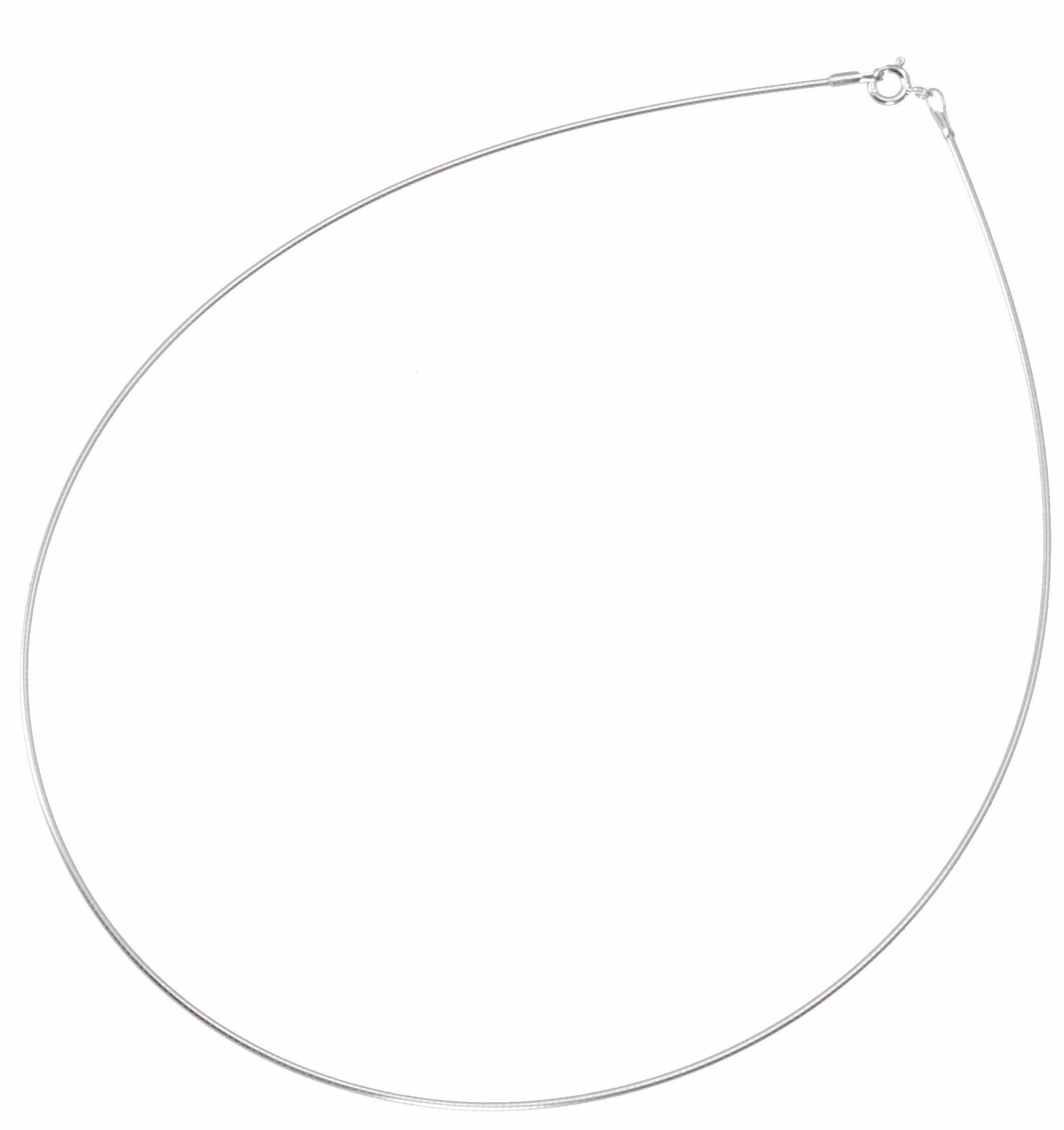 Guru-Shop Silberkette Zarter Halsreif Silber, silberne günstig online kaufen