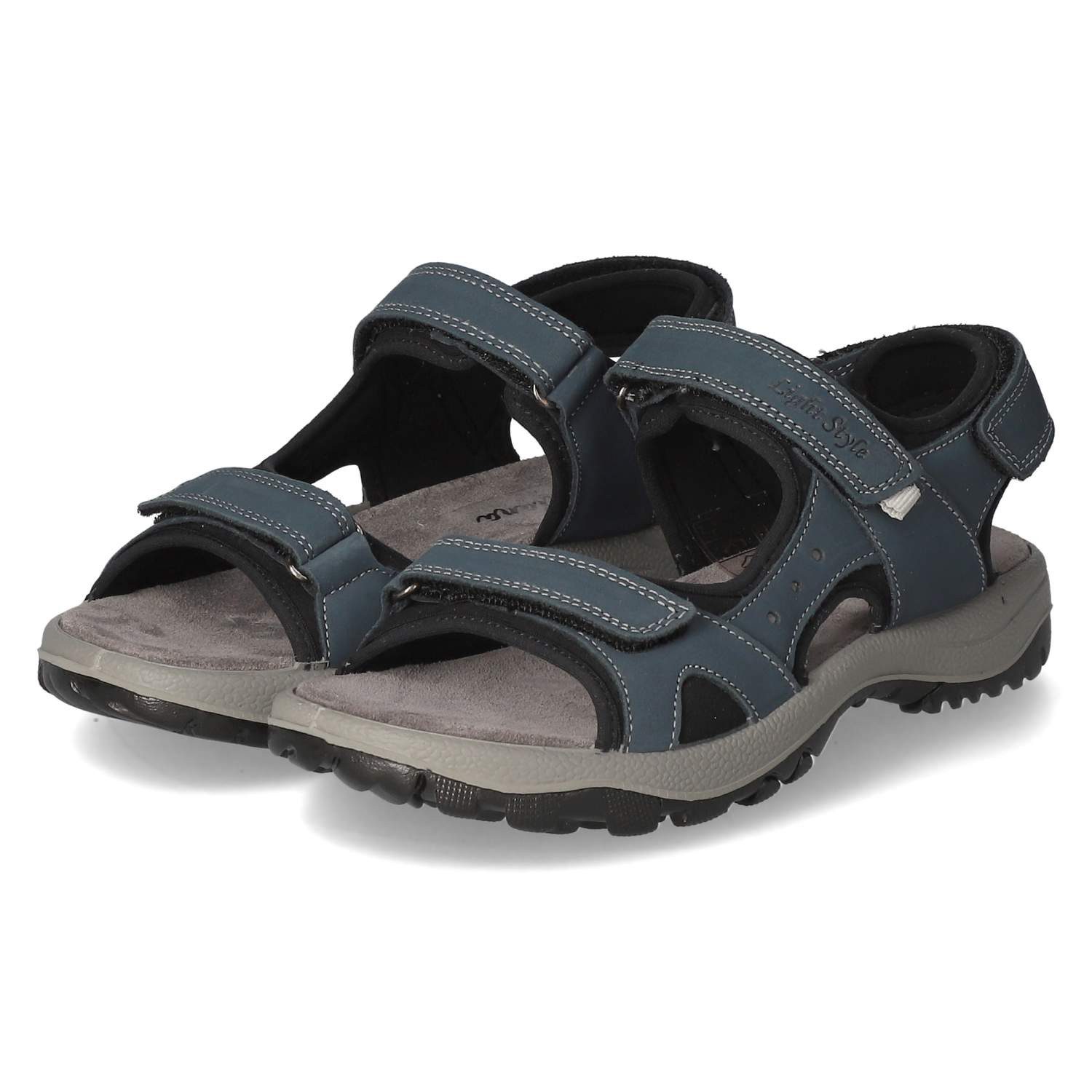 Beliana Beliana 75884030459011 Damen Rauleder hellblau Sandalette