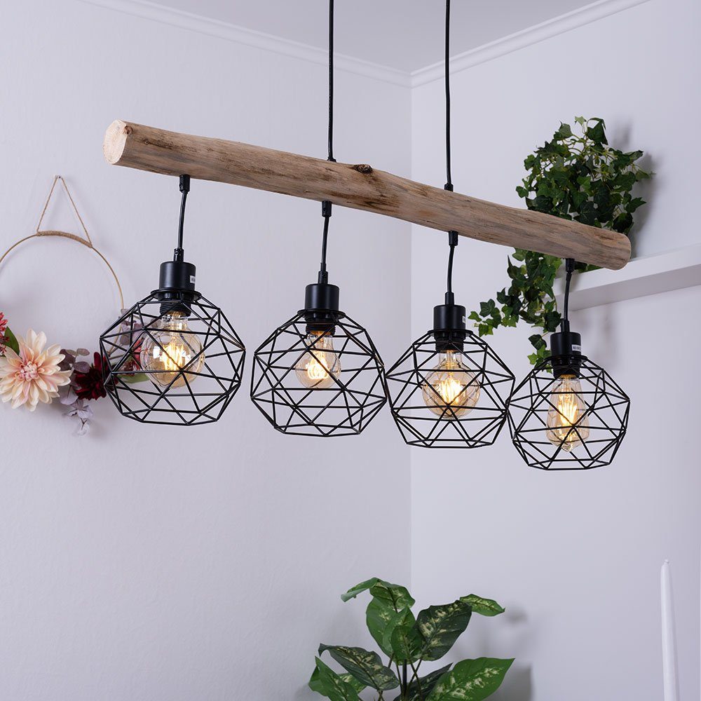 GLOBO LIGHTING Hängeleuchte, Leuchtmittel nicht inklusive, Pendelleuchte Hängeleuchte Deckenleuchte Esszimmerleuchte