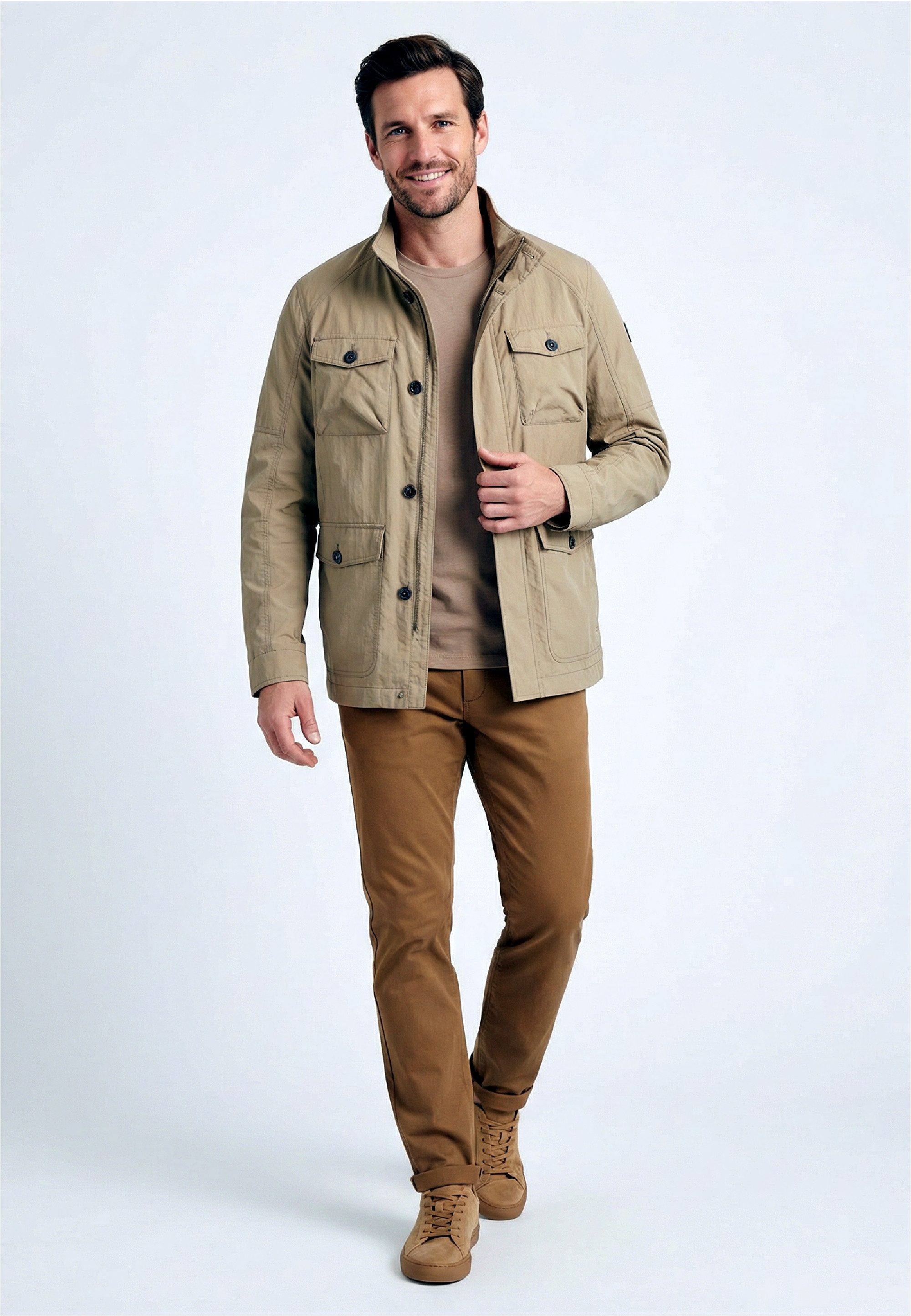 New Canadian Outdoorjacke (1-St) mit klassischem Stehkragen
