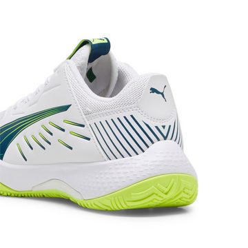 PUMA Accelerate Jr PUMA WHITE-OCEAN TROPIC-LIME S Handballschuh