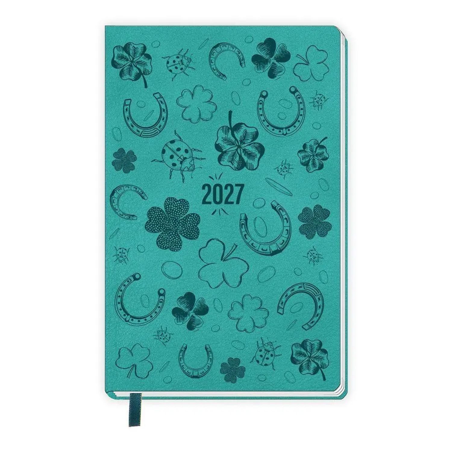 Trötsch Verlag Taschenkalender TRÖTSCH - Taschenkalender A6 Soft Touch Glück 2027