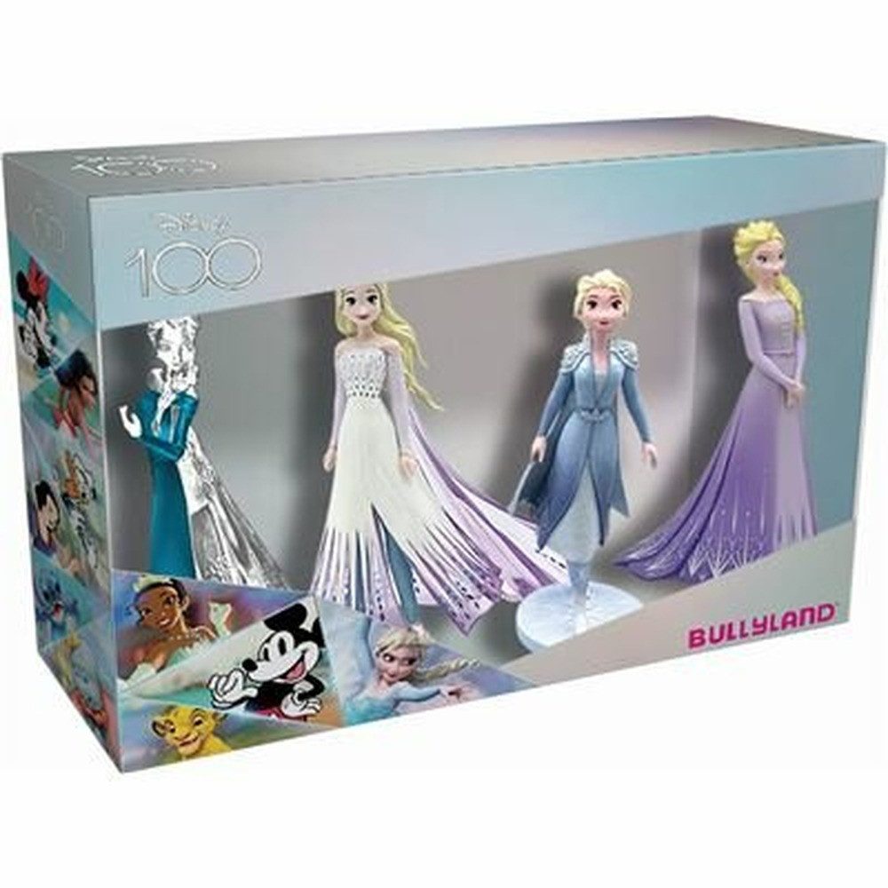 BULLYLAND Spielfigur Bullyland 13415 - WD 100 Jahre Frozen Platin Set
