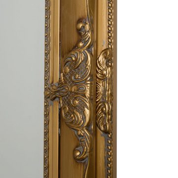 LebensWohnArt Wandspiegel Stilvoller Spiegel GRANDE 82x62cm antik-gold Barockstil Facette