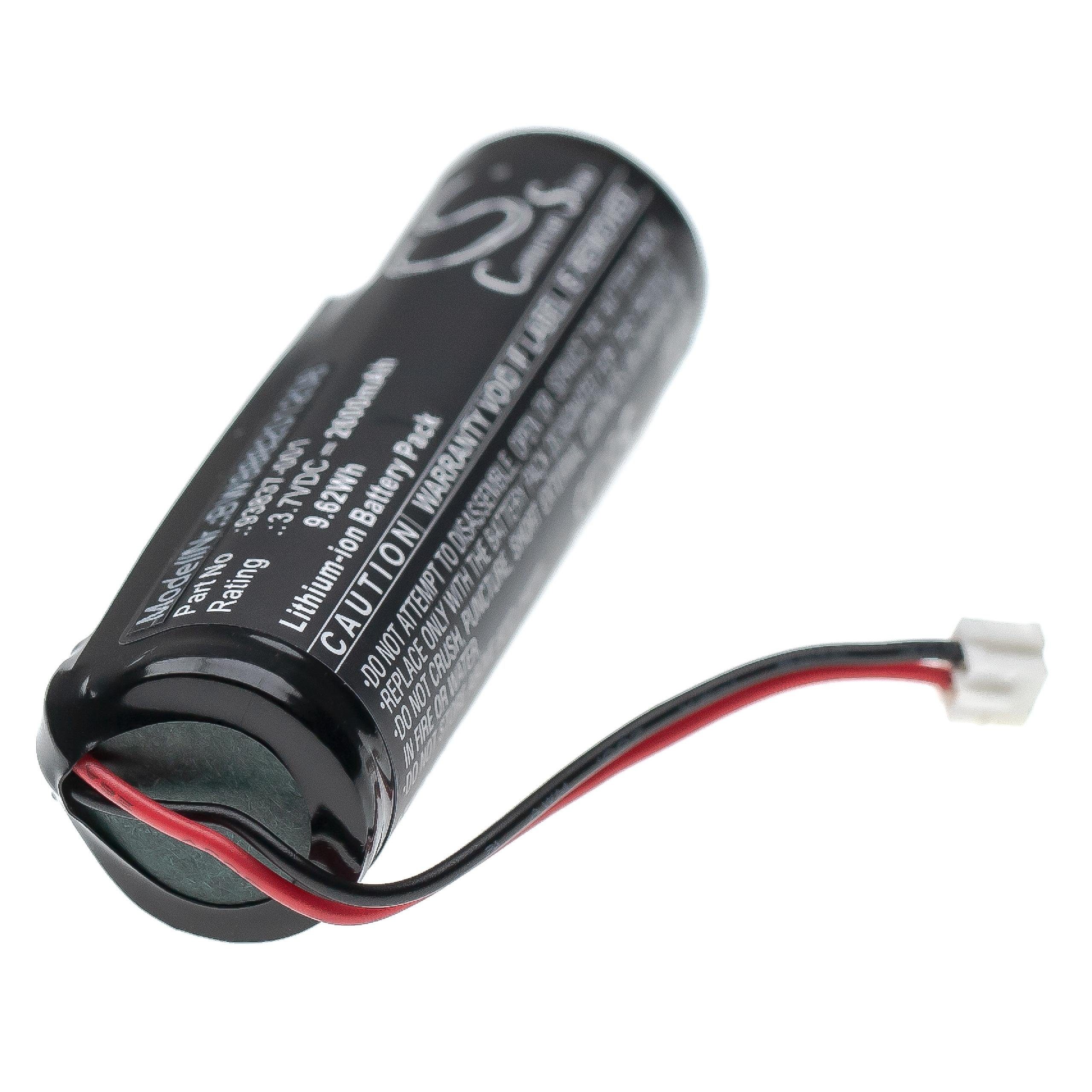 für 2600 Akku Ersatz 93837-001, (3,7 mAh 93837-200 V) Li-Ion für vhbw Wahl