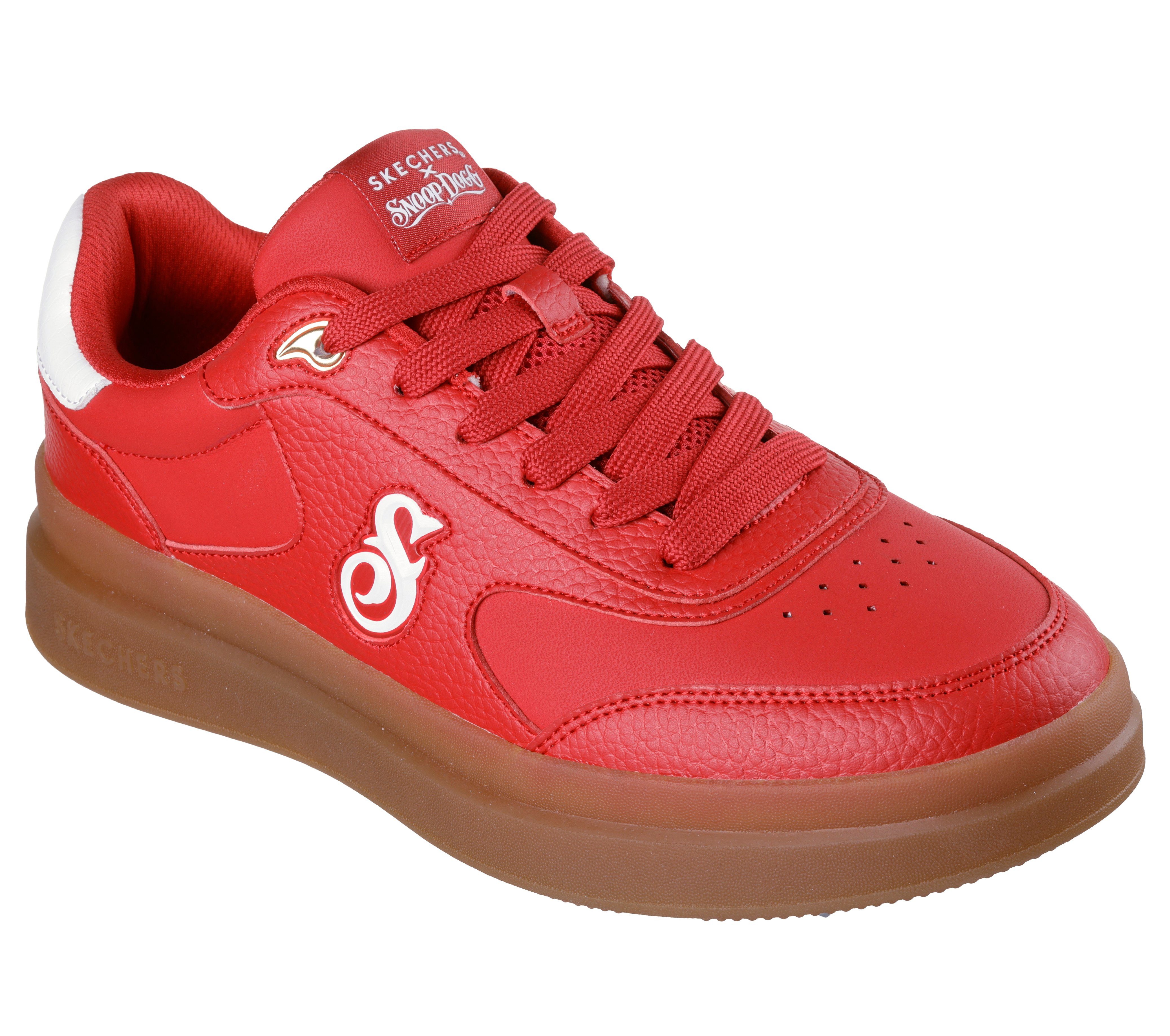 Skechers COURTSIDE-CALI DUDEZ Sneaker Snoop Dogg Schnürschuh mit Kontrastbesätzen