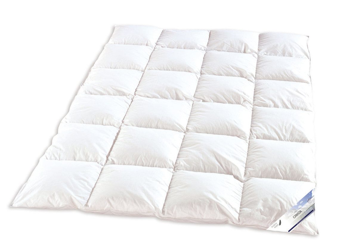 Canada Daunenbettdecke Canada Kassettendecke 135 x 200 Made in Germany Winterdecke