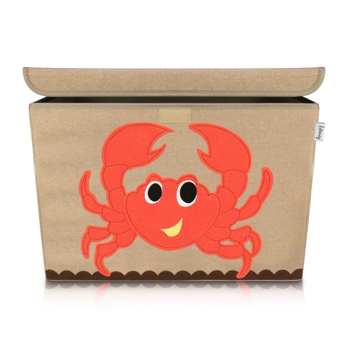Lifeney Faltbox Aufbewahrungsbox mit Deckel Krabbe, günstig online kaufen