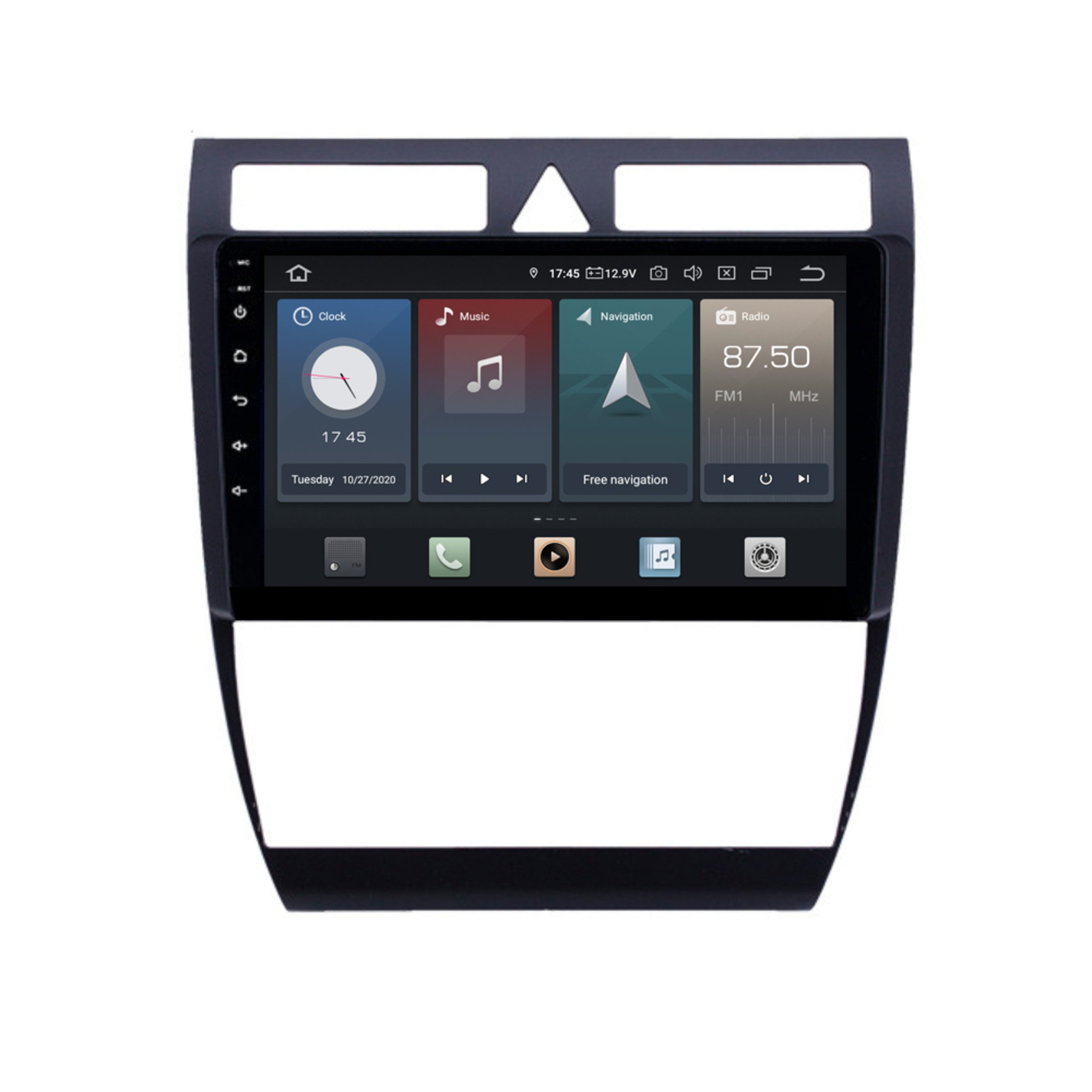 Für Audi A6 C5 4B 9" Touch Android Autoradio GPS CarPlay AndroidAuto Einbau-Navigationsgerät