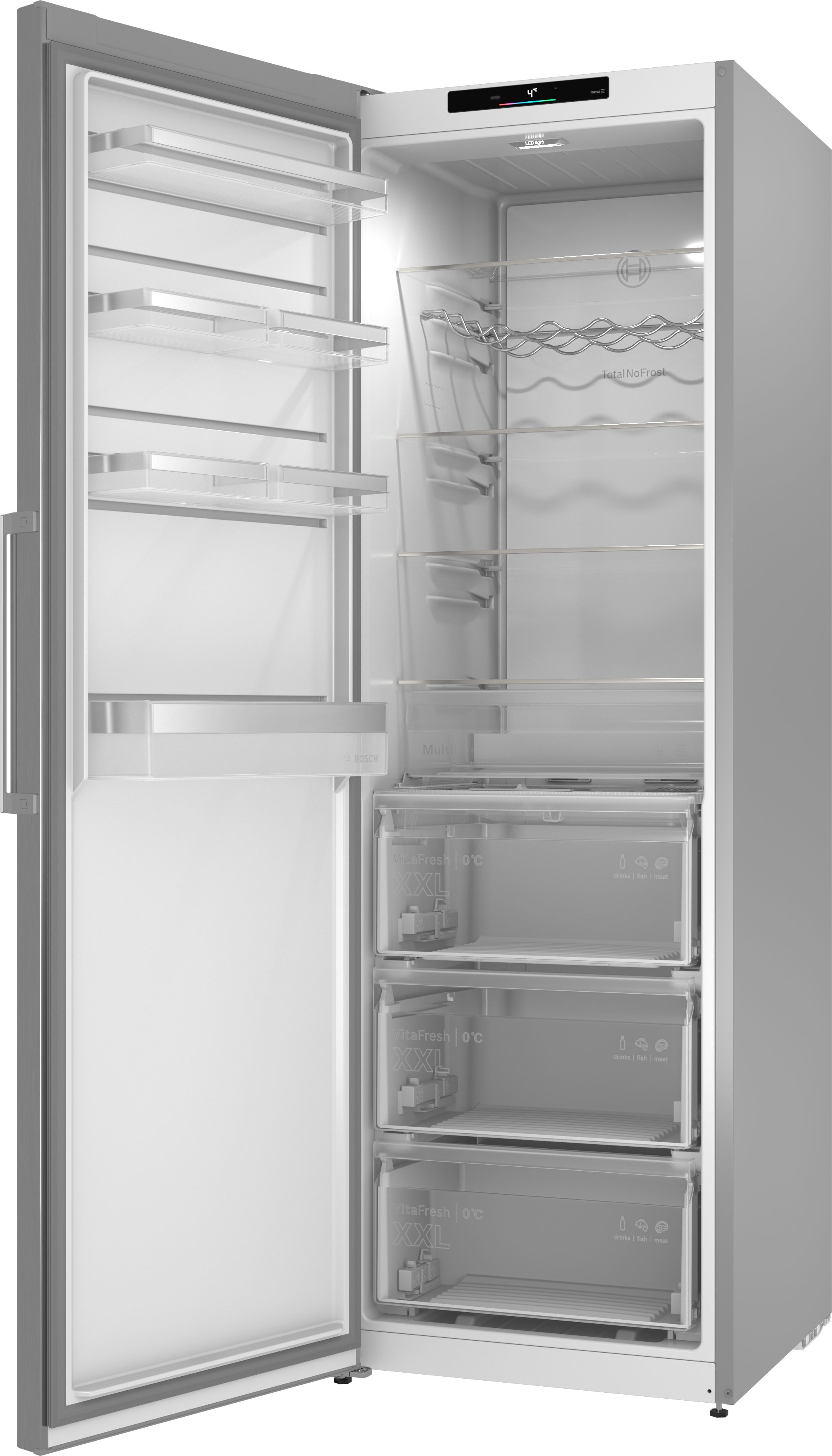 BOSCH Kühlschrank Serie 4 KSN36VLDG, 186,2 cm hoch, 59,5 cm breit – Bild 4 von 5