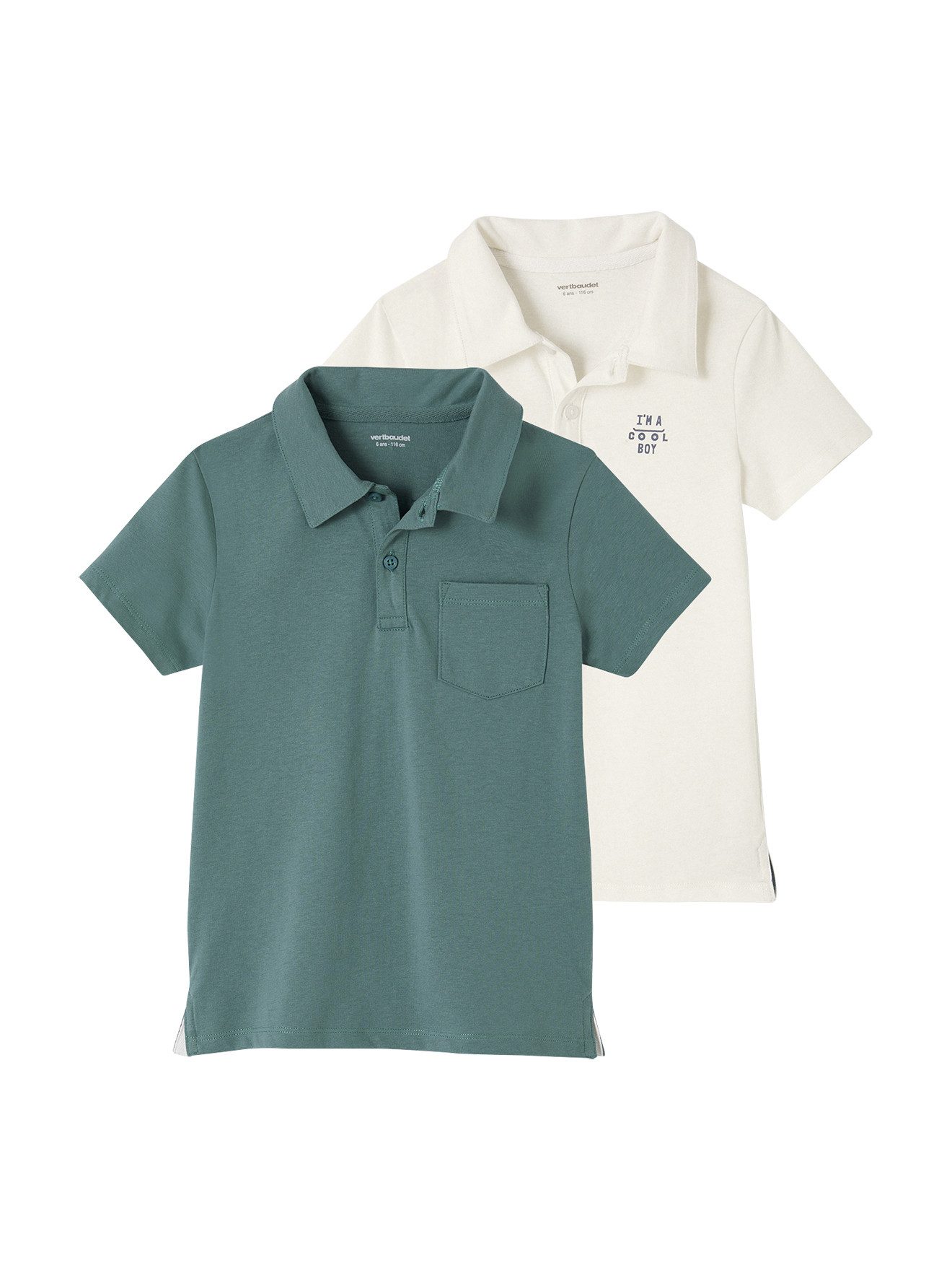Poloshirt 2er-Pack Jungen Poloshirts, Kurzarm