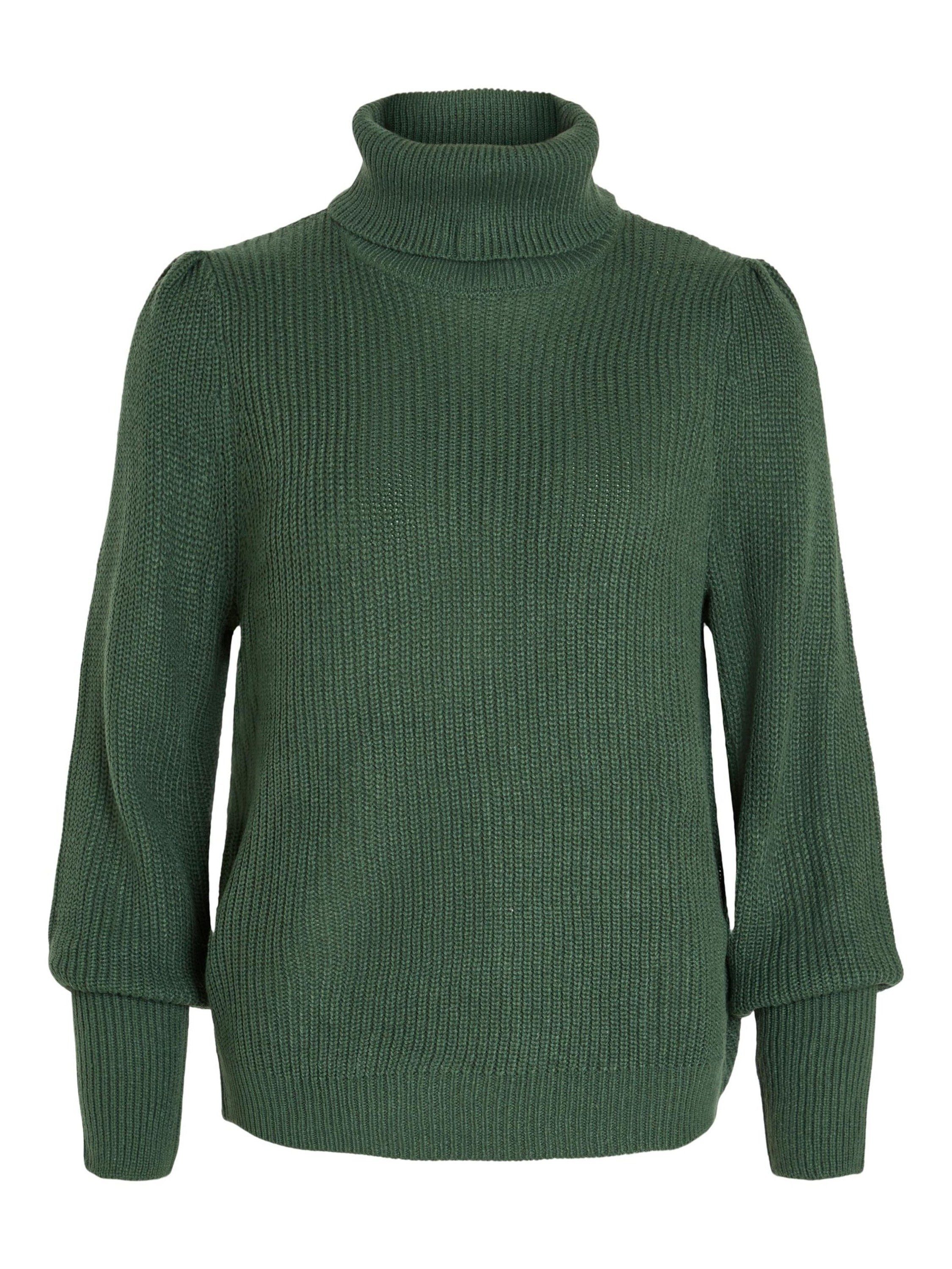 Vila Strickpullover Lou (1-tlg) Drapiert/gerafft günstig online kaufen
