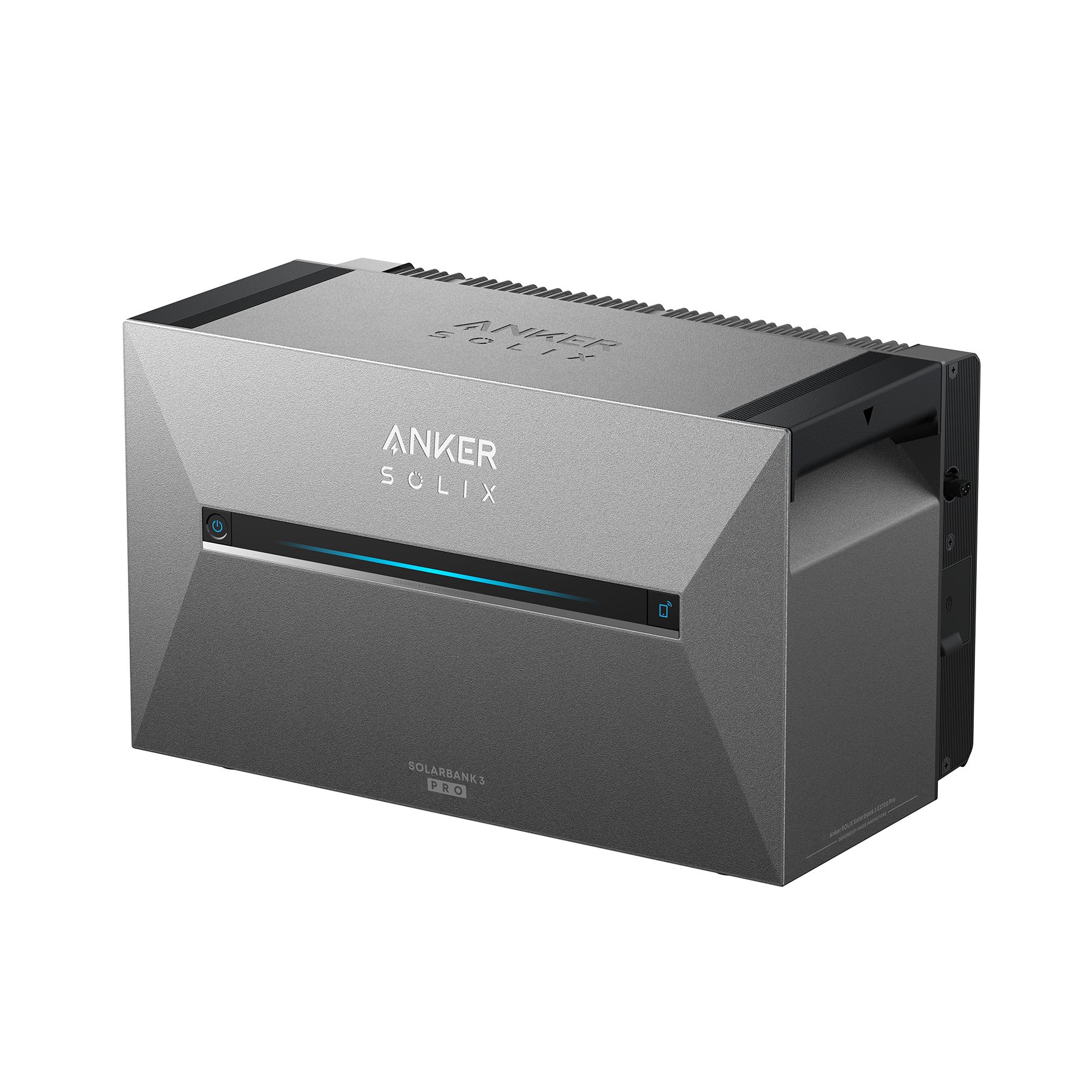 Anker Balkonkraftwerk SOLIX Solarbank 3 Pro E2700 3600W/2688Wh ohne/mit Smart meter, (Set, 1*Anker 3 pro+0/1 Smart meter+mit/ohne smart plug+mit/ohne Kable Set), IP65, LiFePO4, PV-Batterie, erweiterbar 16kW, Plug und Play