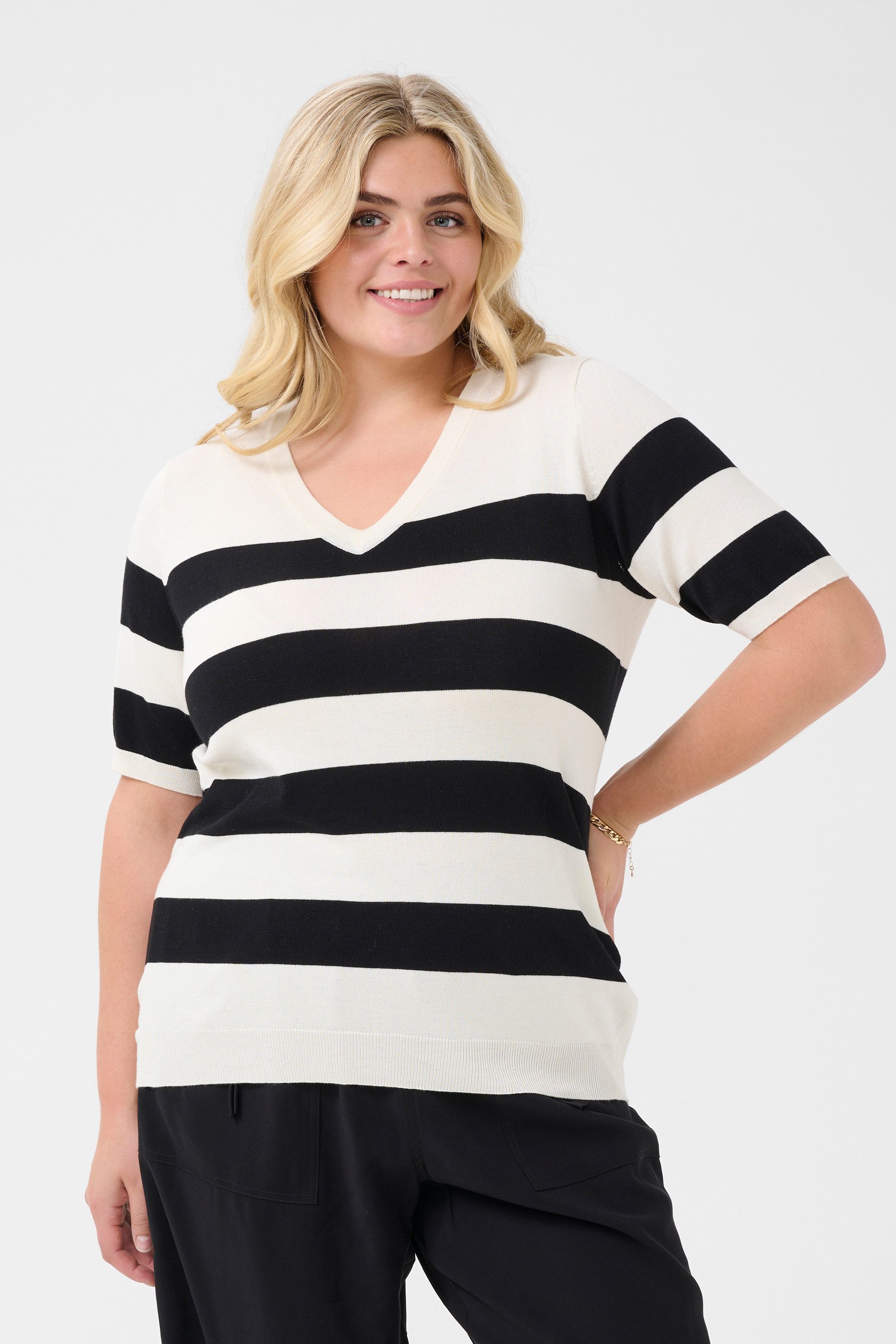 KAFFE Curve Strickpullover Strickpullover KClizzy Große Größen günstig online kaufen