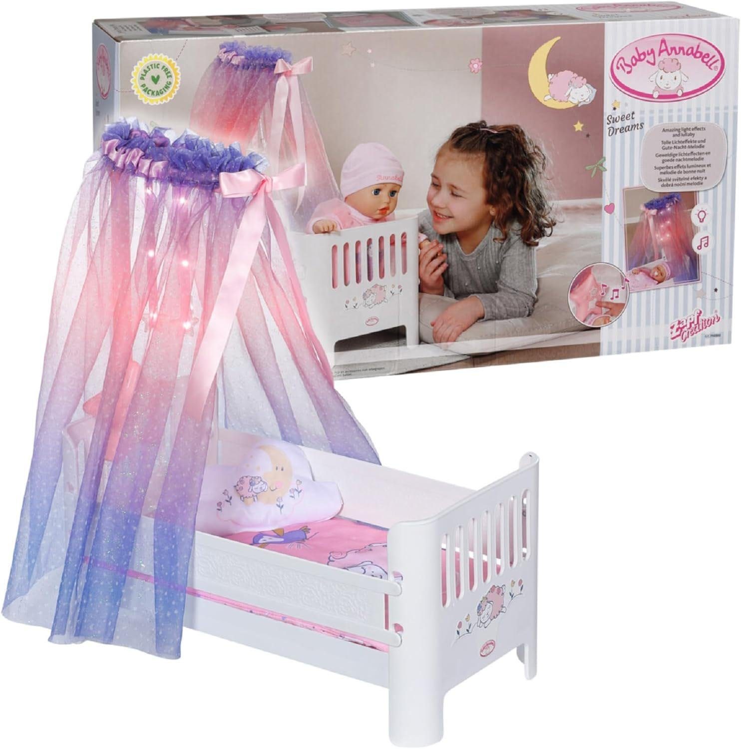Zapf Creation® Puppenbett Zapf Creation 710302 - Baby Annabell Sweet Dreams Bett