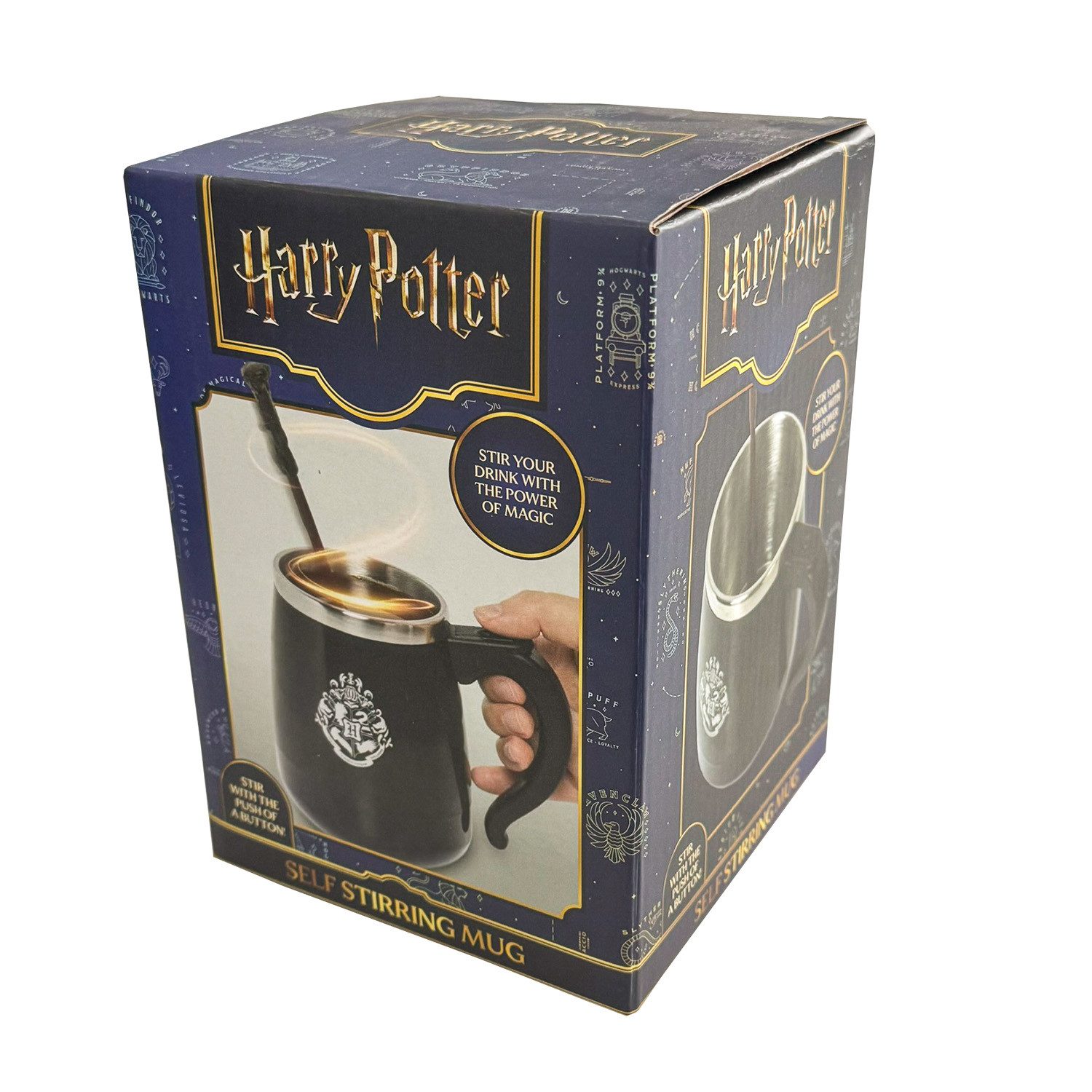 Harry Potter Tasse Harry Potter - Selbstrührende Tasse mit Zauberstab (350 ml) – Bild 4 von 4