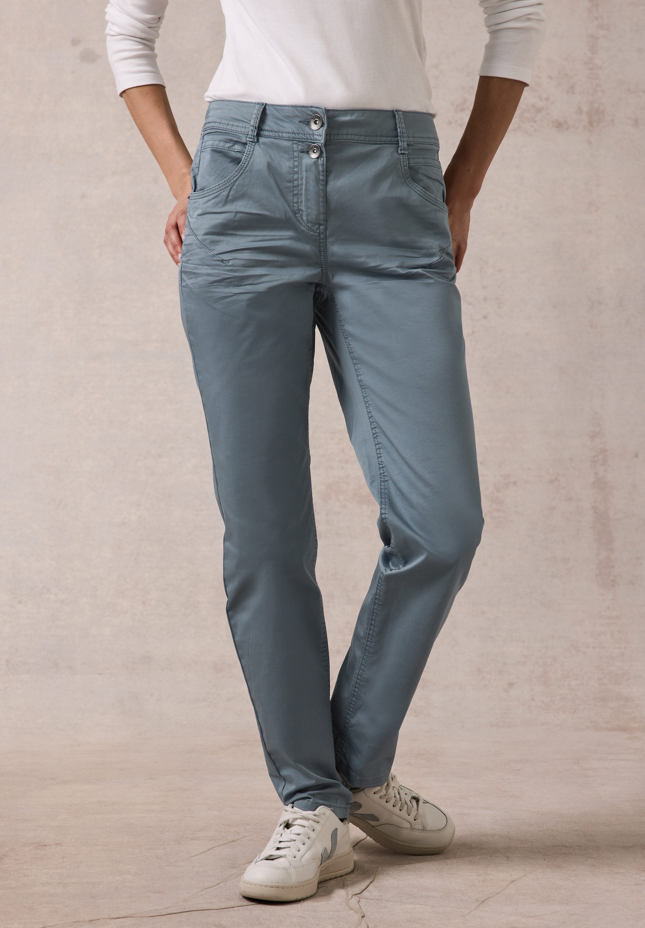 CECIL Chinohose Style SCARLETT mit Stretch günstig online kaufen