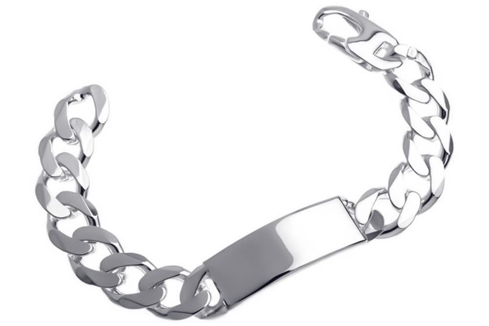 Silberkettenstore Silberarmband Gravurarmband 15mm - 925 günstig online kaufen